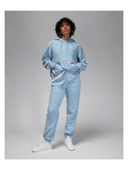 Παντελόνι Φόρμας με Λάστιχο Fleece Μπλε