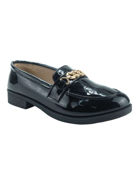 Plato Women's Loafers in Black Color