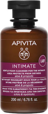 Apivita Intimate Lady pH 4 Intimate Area Cleansing Gel with Chamomile & Aloe 200ml