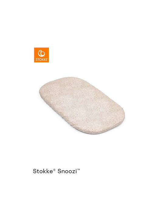 Stokke Σετ 2 Σεντόνια Λάστιχο Λίκνο Snoozi Dandelion Beige Vanilla Cream