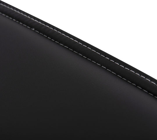 HomeMarkt Sitzmöbel für Bürostuhl mit Leder 51x52,5x10cm Schwarz