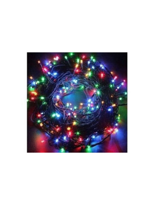 100 Luminite LED 7m. Albe tip Șir 1buc 100 Luminite LED 7m. Albe tip Șir 1buc