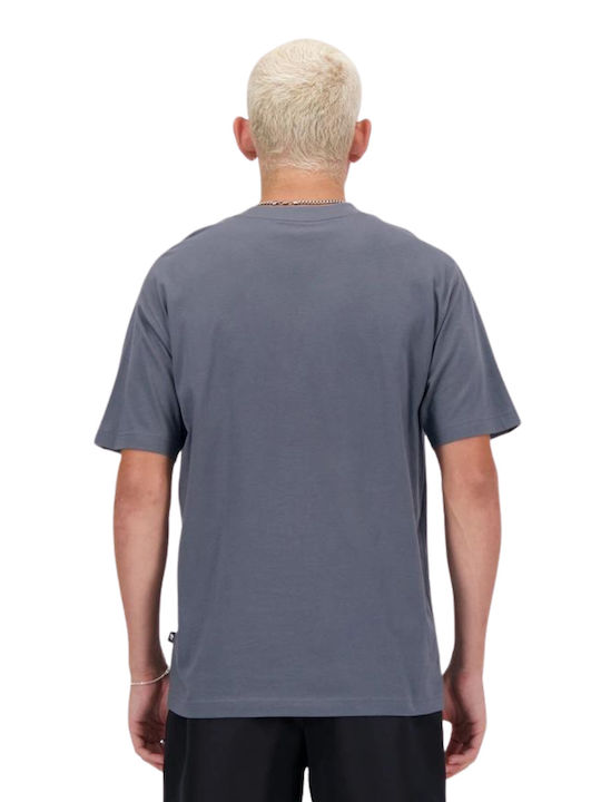 New Balance T-shirt Bărbătesc cu Mânecă Scurtă Gri MT41582