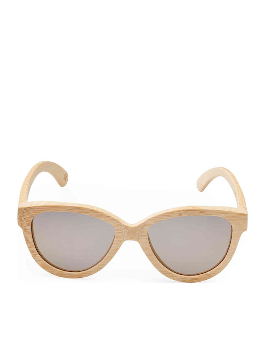 V-store Women's Sunglasses with Multicolour Plastic Frame and Pink Gradient Polarized Lens WD016