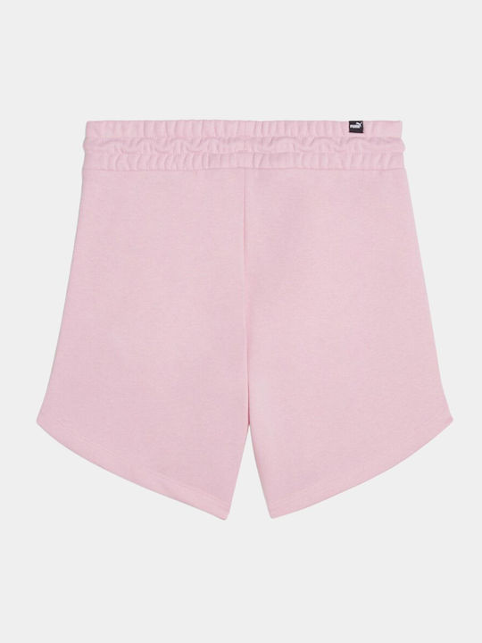 Puma Women's High-waisted Sporty Shorts Pink