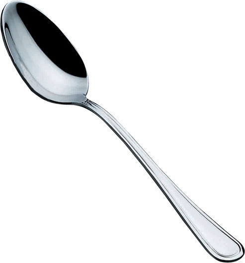 Salvinelli Atlantide 18/10 2.2mm Coffee Tea Stainless Steel Silver 13cm 12 Pieces Spoons