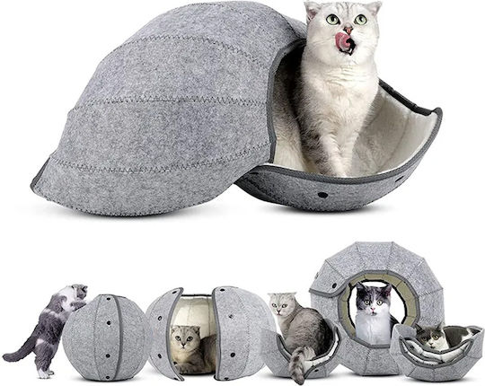 All For Paws Φωλιά Γάτας Γκρι
