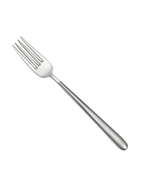 Ready Gabel-Set Obst/Dessert Edelstahl Silber 16.8cm 12Stück