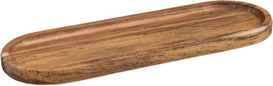 Secret de Gourmet Ξύλινη Ορντεβιέρα Καφέ Ø30cm 4τμχ