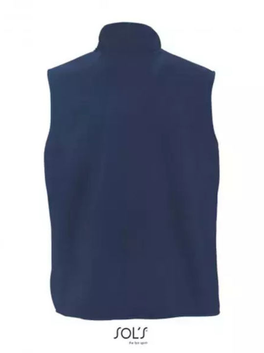 Sol's Norway Men's Sleeveless Promotional Cardigan French Navy