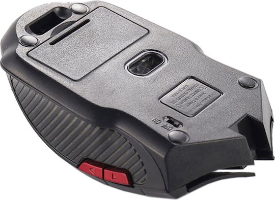 ZE1AK33QWS03 Безжична Ергономична Мишка Черна