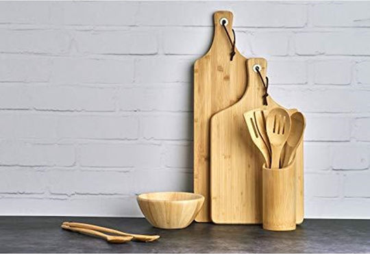 Zeller Bamboo Cooking Utensil Set Multicolour 7pcs