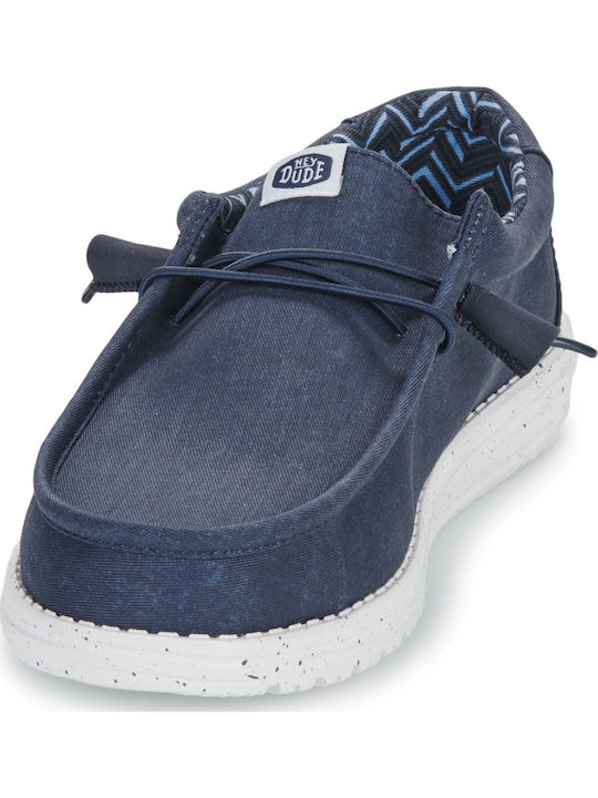 Wally Canvas Ανδρικά Μοκασίνια Marine