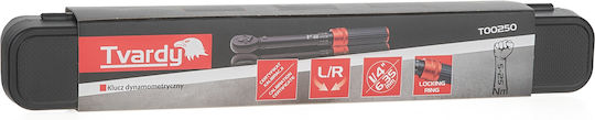 Tvardy Torque Wrench 1/4" 25-25 Nm 24cm