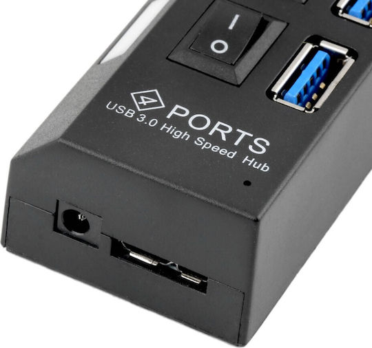 Hub 4 Θυρών USB 3.0 με σύνδεση USB-A