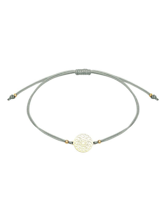 Be Happy Gold Mandala Bracelet 606688