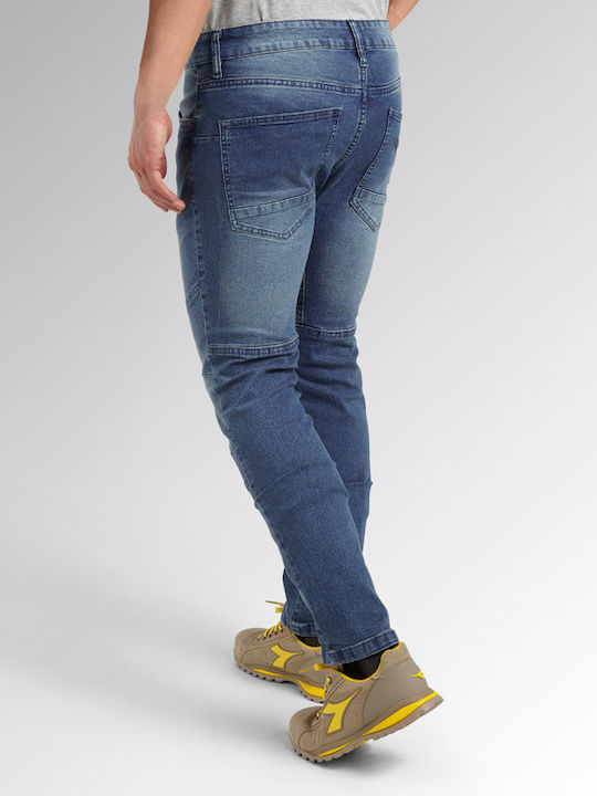 Utility Diadora Arbeitshose Jeans Blau