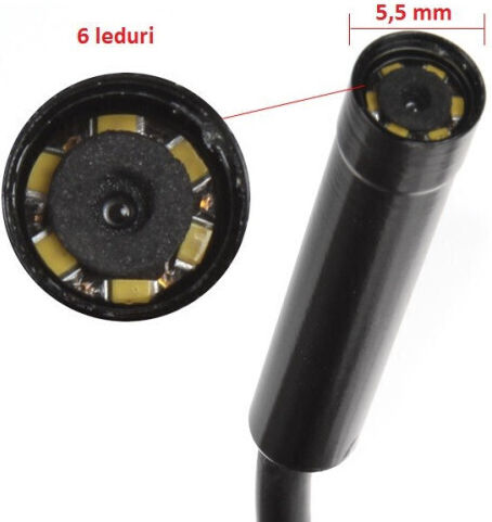Endoskopkamera mit Kabel 2m