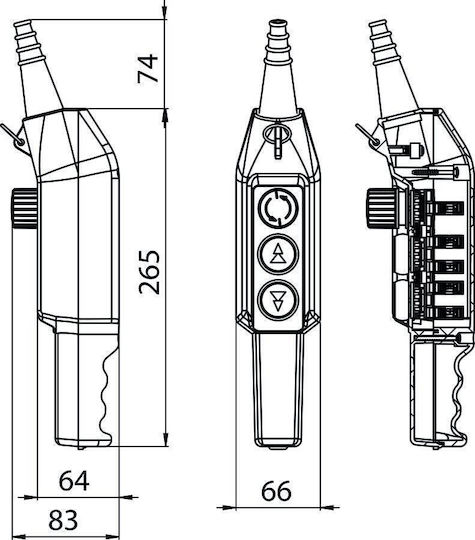 Hanging Crane Control Pks-3w04