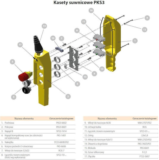 Краново управление с висящ педант Pks-3w02