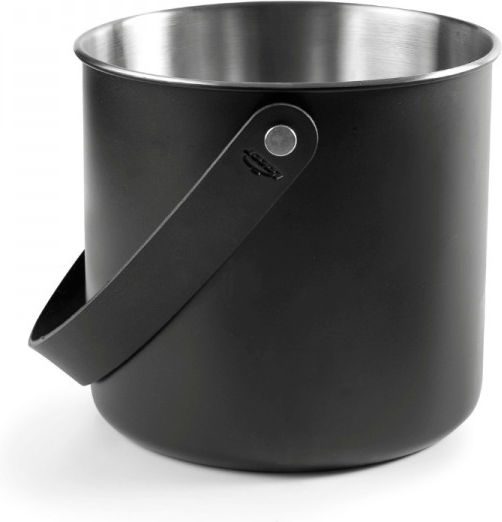 Lacor Σαμπανιέρα Inox Μαύρη 4lt με Διαστάσεις 18x18cm