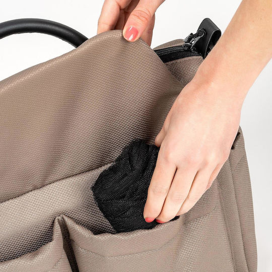 Reer Κουνουπιέρα Kinderwagen aus Tüll 87021 mit Gummiband Schwarz