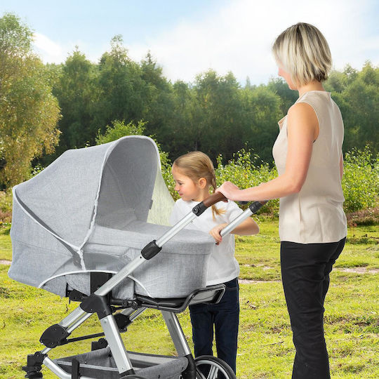 Reer Reer Bitesafe Kinderwagen Moskitonetz aus Tüll mit elastischem Band Weiß