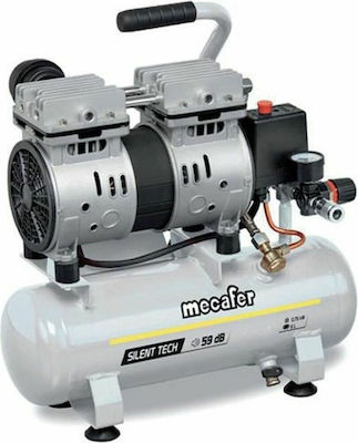 Mecafer Single-Phase Air Compressor 6lt