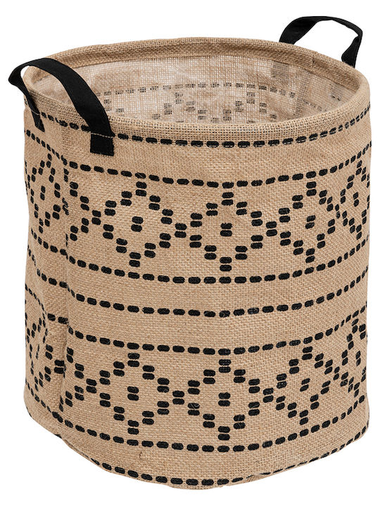 Atmosphera Storage Basket Fabric Multicolour 1pcs