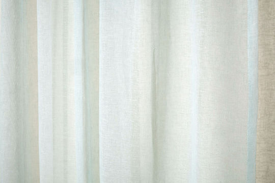 Viopros Turquoise Pencil Pleat Curtain 270x280cm