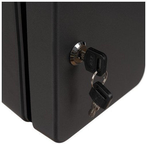 Agățătoare Chei De Perete Metalică 30 Compartimente Cu Încuietoare 20x16x7.7cm