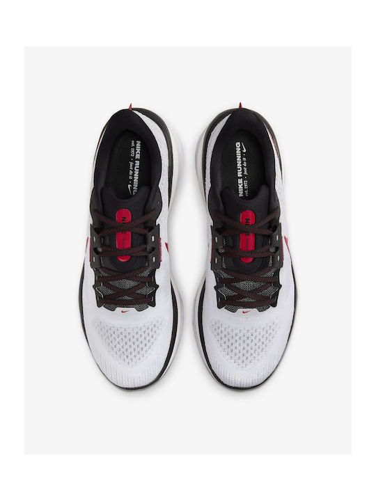 Vomero 17 Men's Sport Shoes Running White Fire Red Platinum Tint Black