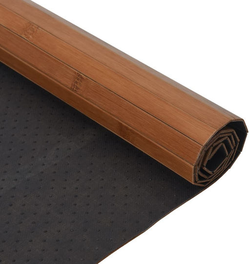 vidaXL Αντιολισθητικό Χαλί Ορθογώνιο Καφέ 100x300cm