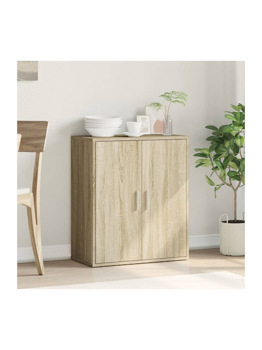 Sideboard Wooden Sonoma Oak 79x38x80cm