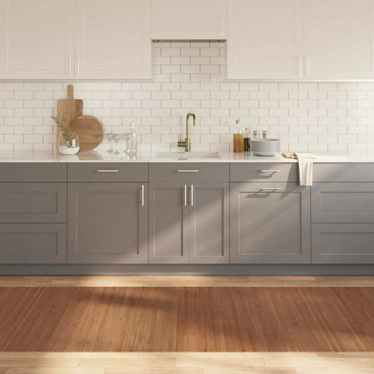 vidaXL Αντιολισθητικό Χαλί Ορθογώνιο Καφέ 100x300cm