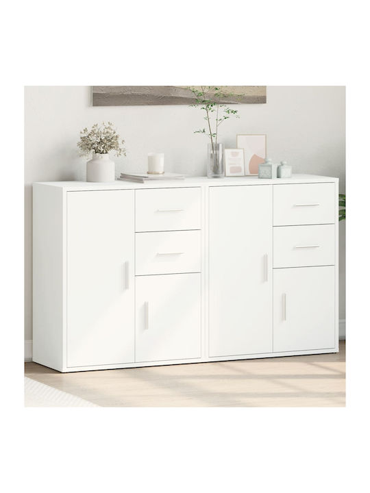 Sideboard Wooden 2τμχ 60x31x70cm