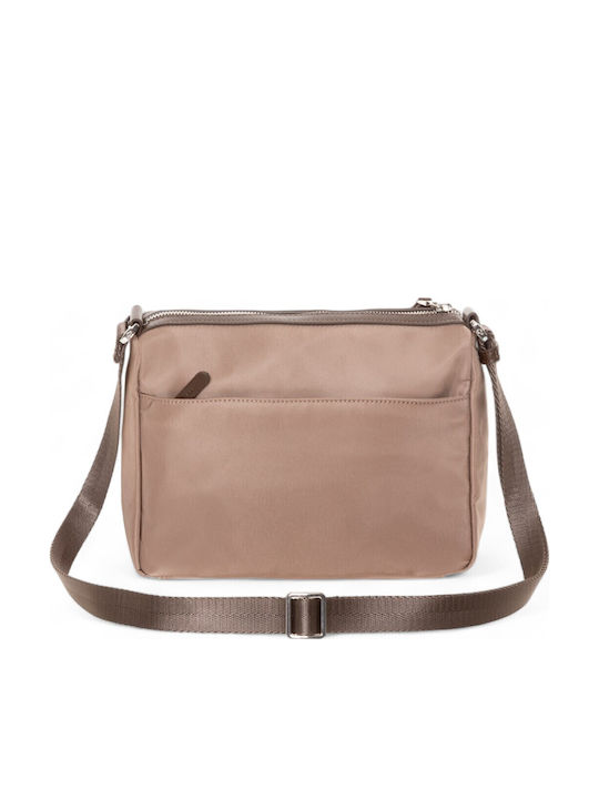 Hunter Handtasche Damen Posttasche Taupe