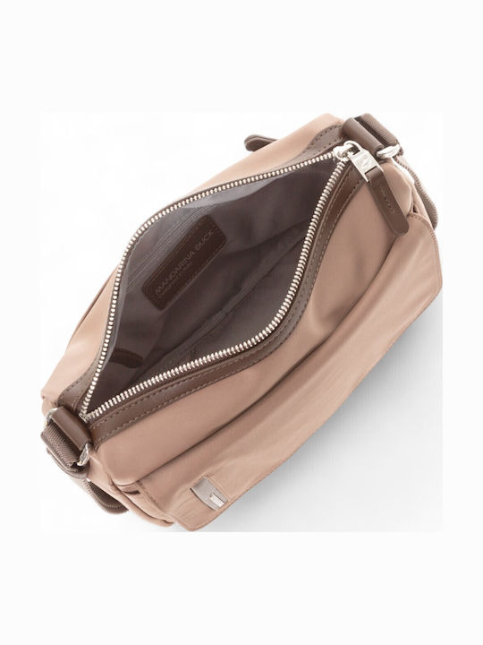 Hunter Handtasche Damen Posttasche Taupe