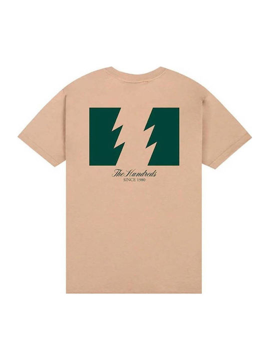 Hundreds T-shirt Μπεζ