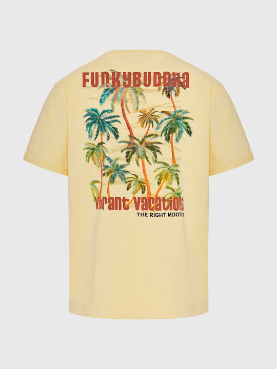 Funky Buddha T-shirt Yellow