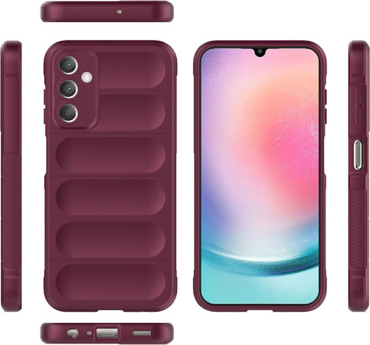 Techsuit Shield Back Cover Μπορντό (Galaxy A25 5G)