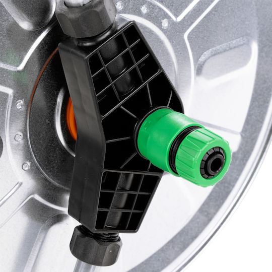 vidaXL Wheeled Watering Wind for Hose up to 50m