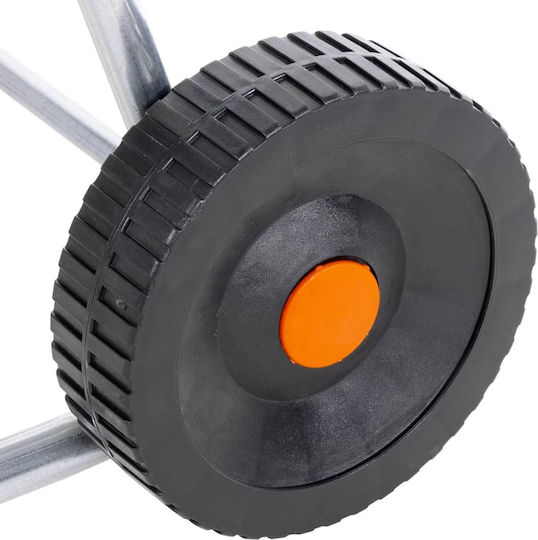 vidaXL Wheeled Watering Wind for Hose up to 60m