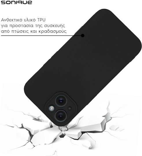 My Colors Sonique Silicone Case for Xiaomi Redmi Note 13 Pro 4G / Poco M6 Pro 4G Black