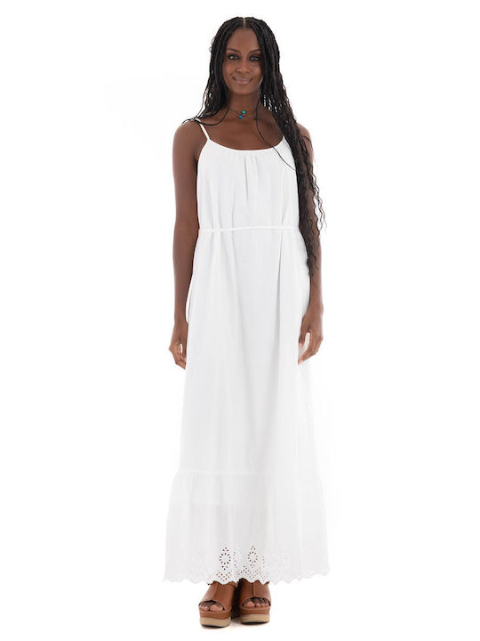 Only Sommer Maxi Kleid White