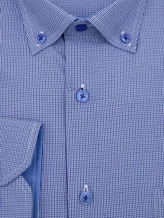 Poli Gianni Men's Shirt Dark Blue