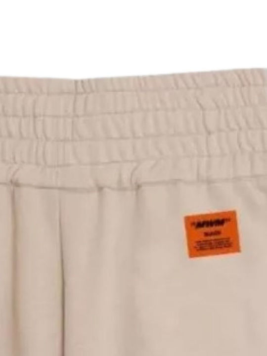 Women's Sporty Shorts Beige