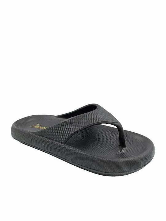 Papuci de plajă în Negru Culore