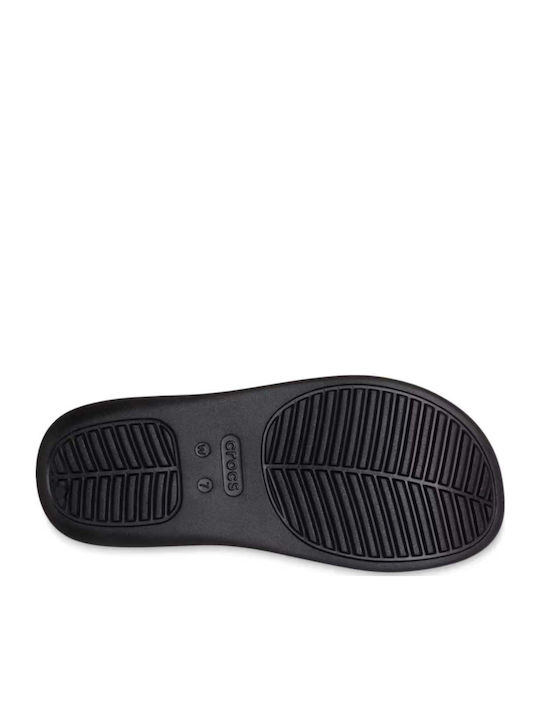 Getaway Women's Platform Flip Flops Black