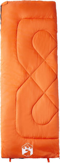 vidaXL Sleeping Bag Single Orange